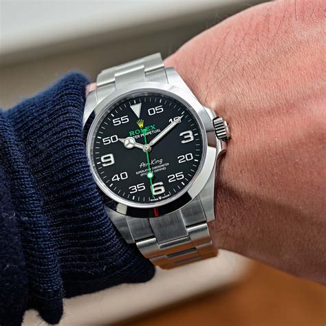 rolex 126900 air king.